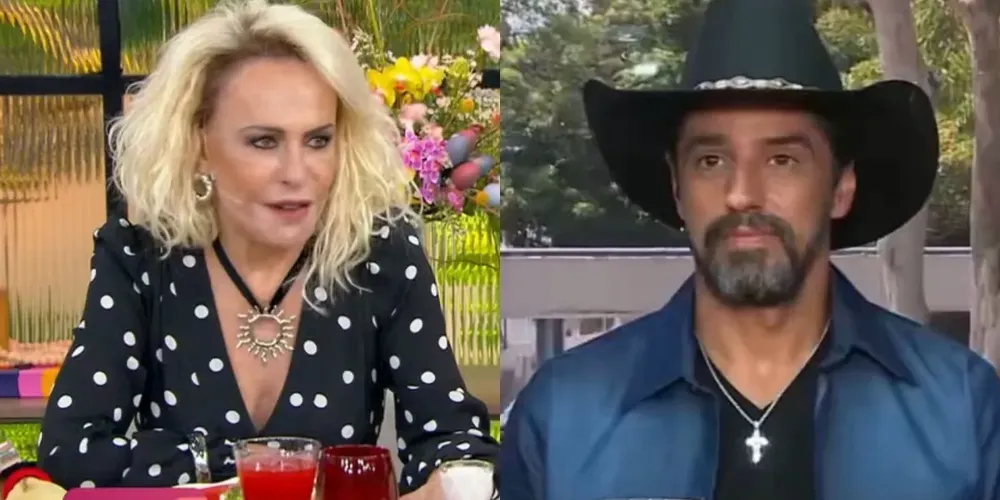 Ana Maria Braga recebe Alberto Cowboy após eliminação no BBB 26