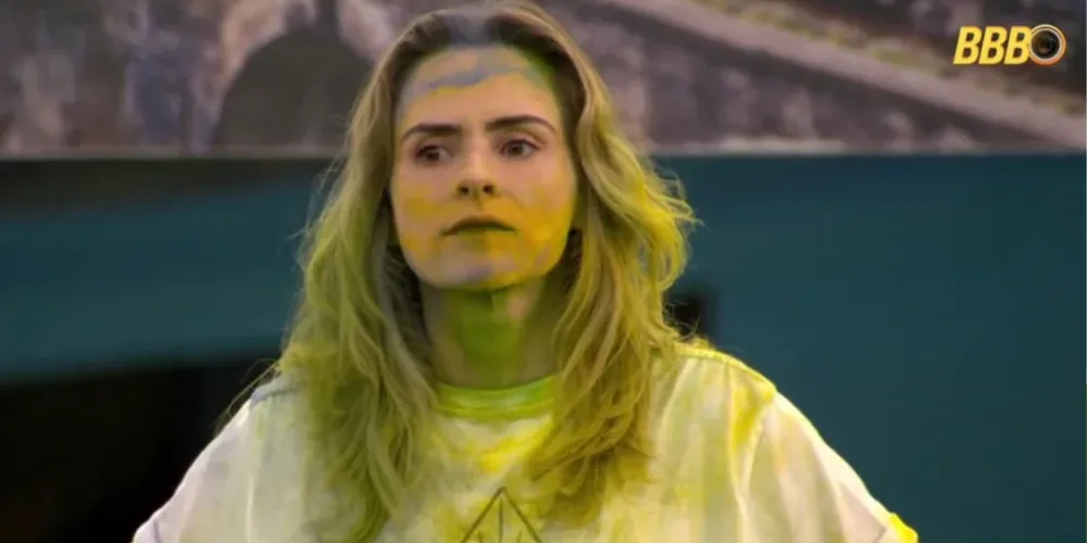 Ana Paula Renault durante dinâmica do BBB