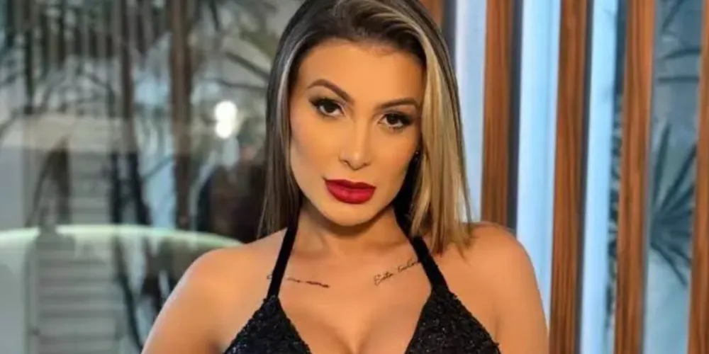 A criadora de conteúdo adulto e embaixadora da 'Fatal Fans', Andressa Urach