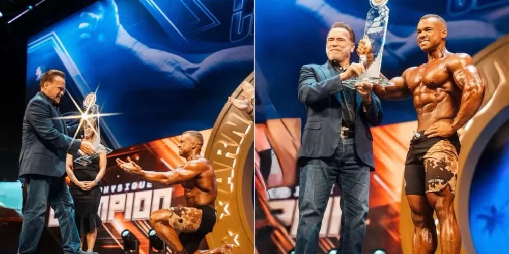 No início deste mês, o brasileiro havia ficado com o vice do Arnold Ohio, nos Estados Unidos