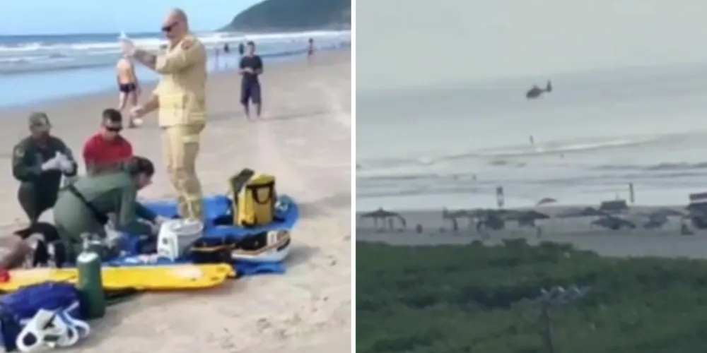 Ivan Levandowski Gomes faleceu ao tentar socorrer seu neto de um afogamento na Praia Brava, em Matinhos