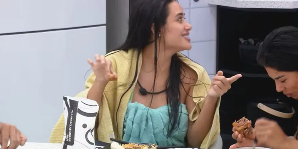Jordana conta que comeu frango guardado para Ana Paula no BBB 26