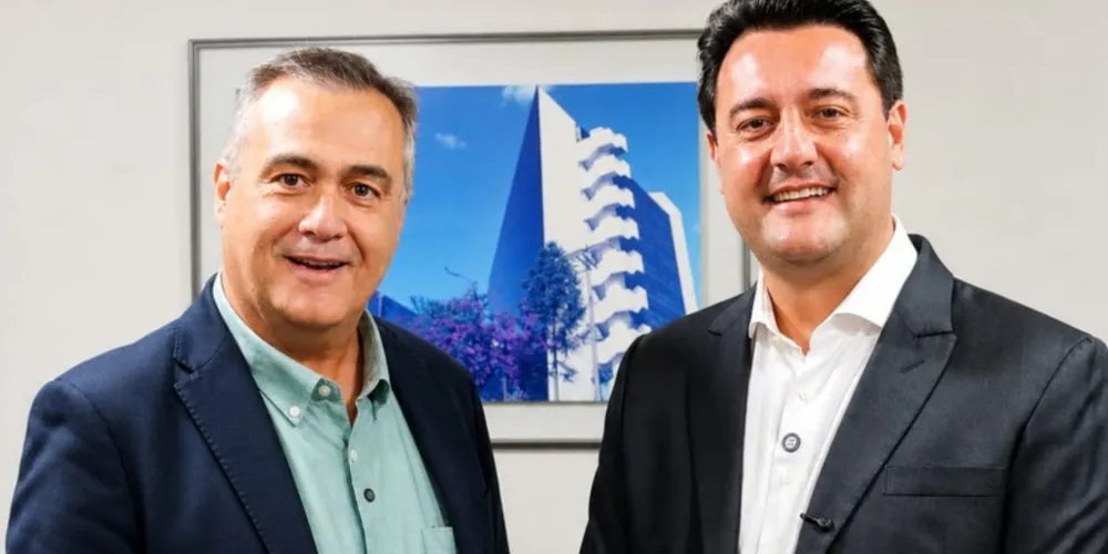 Deputado federal Beto Preto e Governador Ratinho Junior