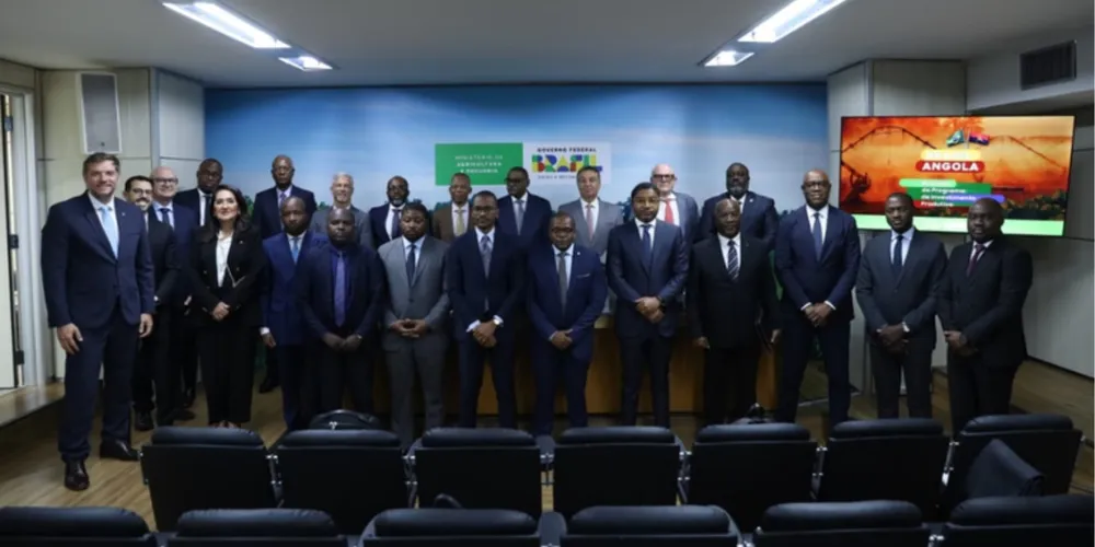 Governos iniciam tratativas focando em transferência de tecnologia, segurança jurídica e sustentabilidade no campo angolano