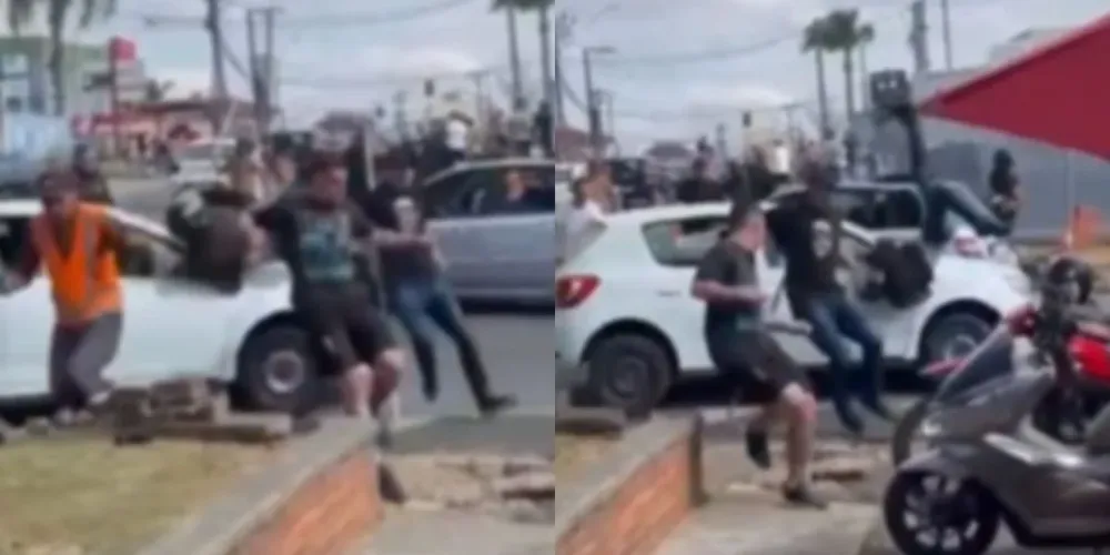 A confusão ocorreu em via pública e gerou momentos de tensão entre moradores do bairro Barreirinha