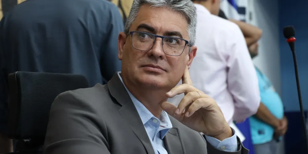 O vereador e presidente da Câmara Municipal de Ponta Grossa (CMPG), Julio Küller (União Brasil)