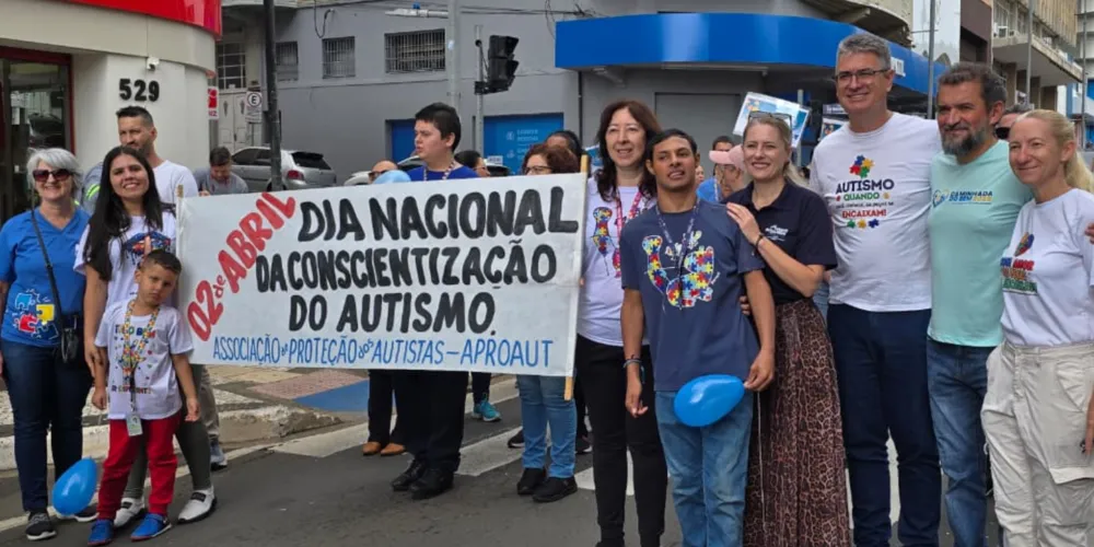 Passeta aconteceu no Centro de Ponta Grossa