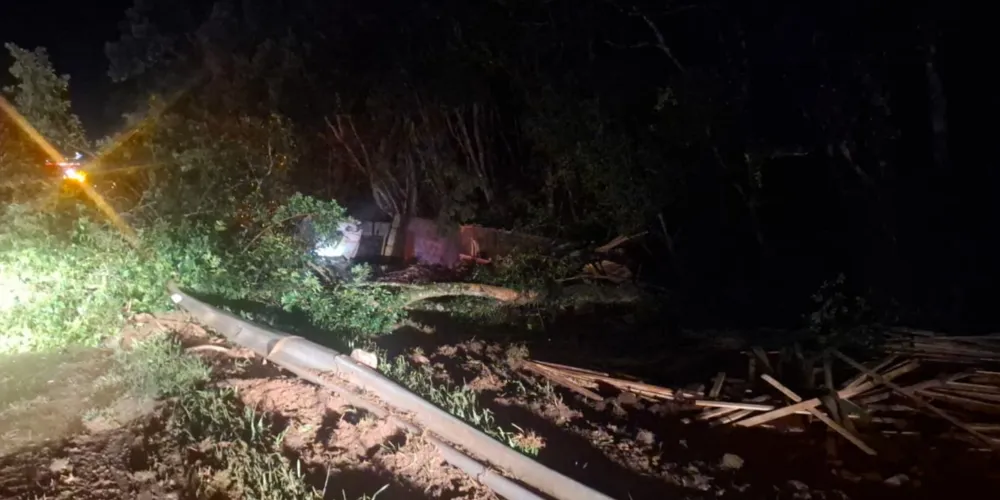 Impacto derrubou a defensa metálica às margens da pista