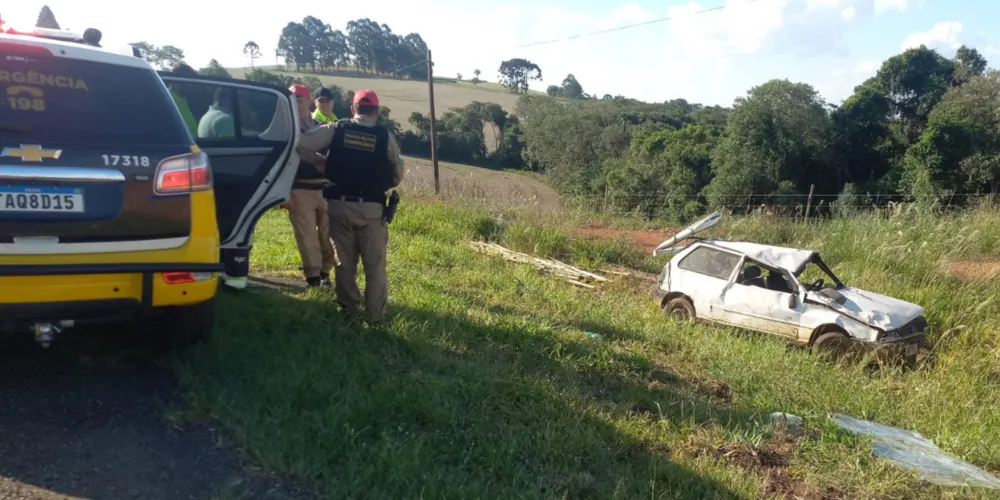 Acidente aconteceu entre Jaguariaíva e Arapoti