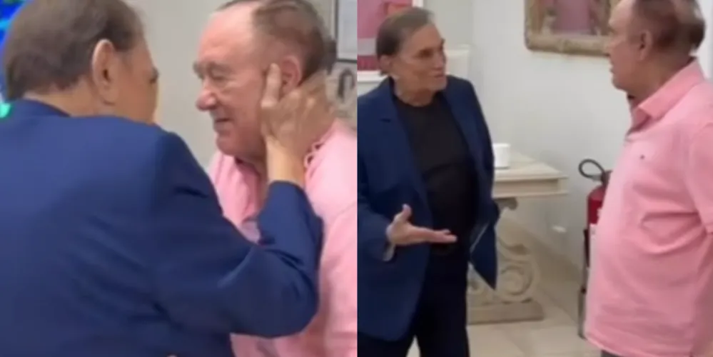 Renato Aragão e Dedé Santana