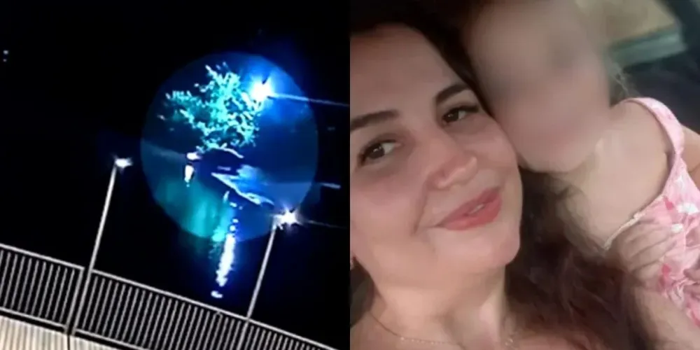 No carro estavam a servidora pública Irya Djanira Roman Costa Talaska, a filha, e o marido da vítima, de 38 anos