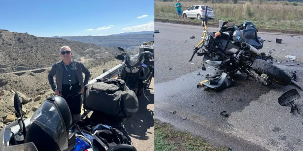 O empresário brasileiro Márcio Vaccaro faleceu aos 58 anos em um acidente de moto na Argentina