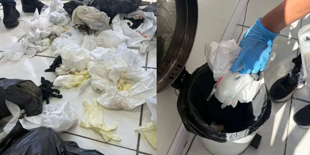 Materiais e insumos utilizados nas atividades foram apreendidos e serão submetidos à análise pericial