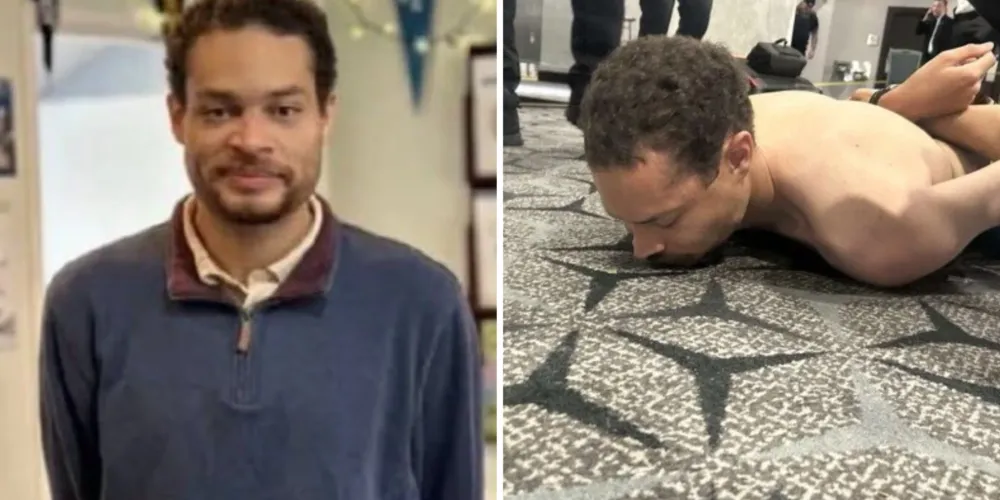 Cole Tomas Allen, de 31 anos, foi detido pela equipe de segurança