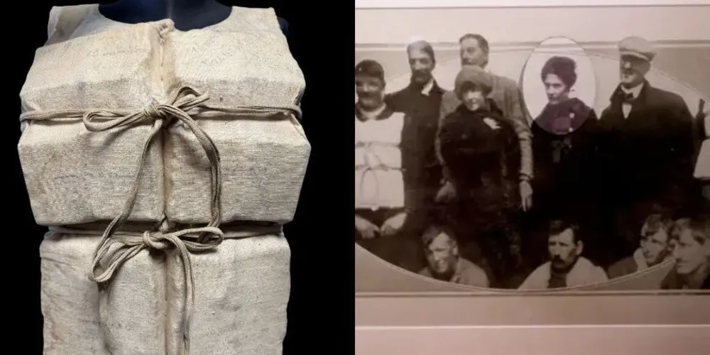 O colete salva-vidas é o primeiro de um sobrevivente do Titanic a ser leiloado