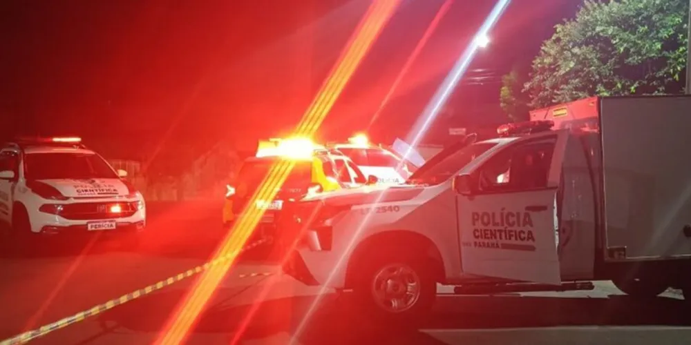 Equipes das forças de segurança estiveram no local para atendimento