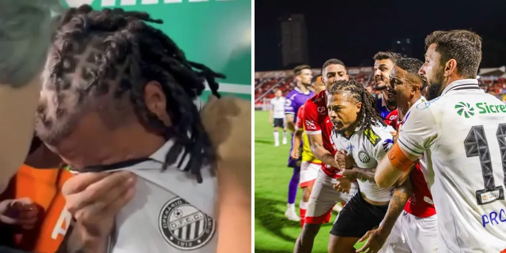 Berto denunciou ofensa racial após confusão no estádio, em Goiânia