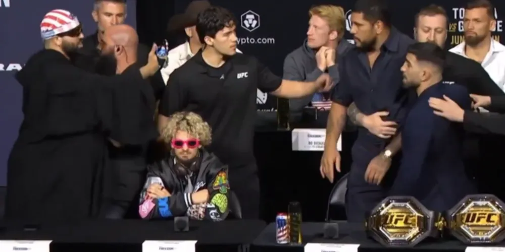 Alex Poatan se envolve em confusão com Josh Hokit