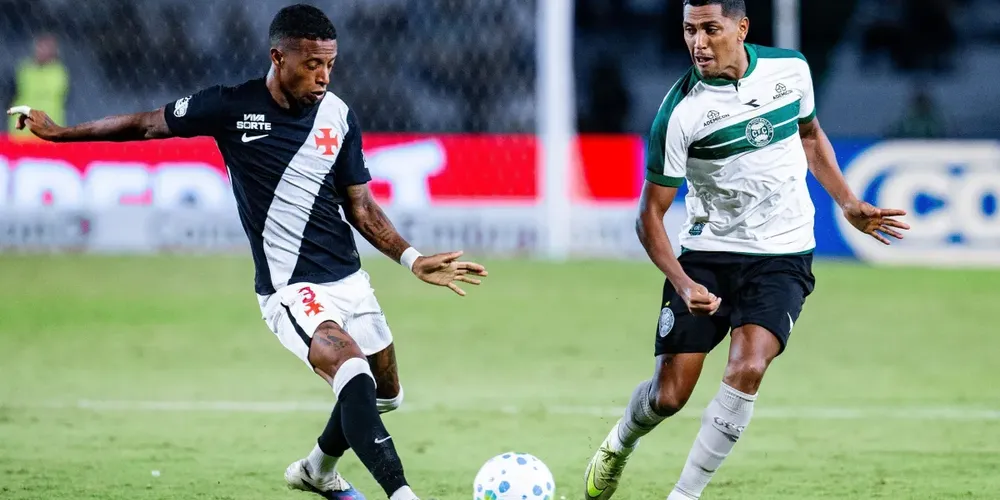 Lance de Coritiba 1 x 1 Vasco pelo Brasileirão
