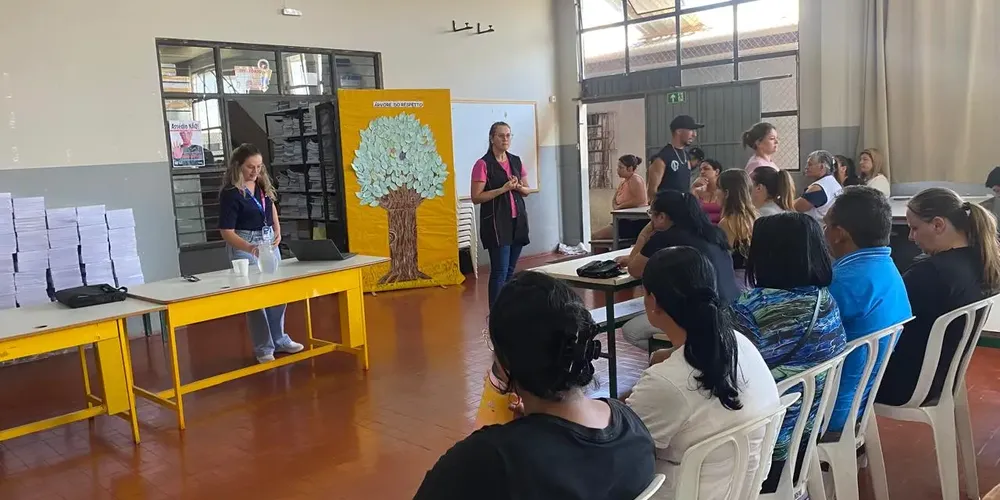 Entre as iniciativas, a equipe técnica visitou a Associação Comunitária de Apoio ao CEPRAF Geny J. S. Ribas para articular demandas