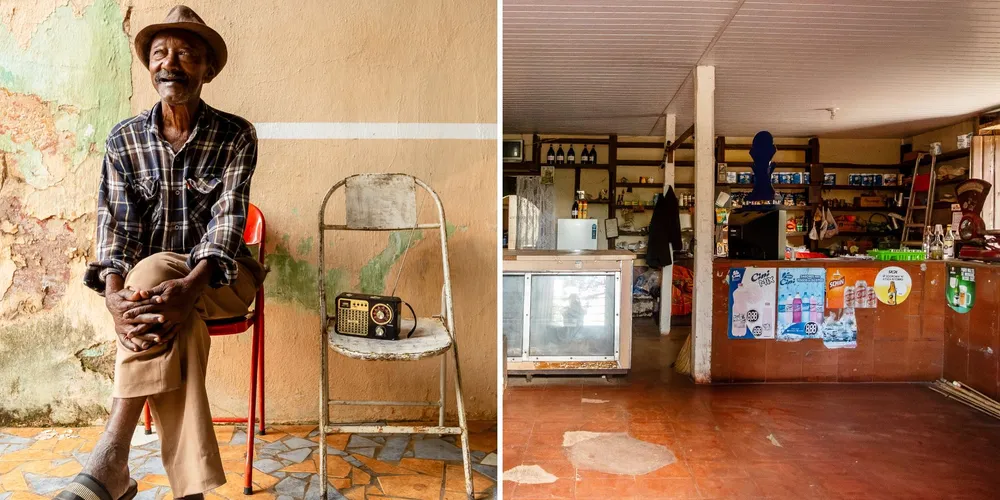 O bar foi criado na década de 1970 por Leonardo Matias, conhecido como Pelé