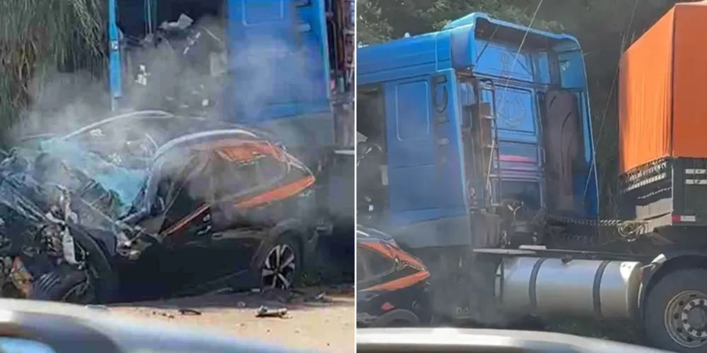 A motorista não resistiu aos ferimentos e faleceu no local