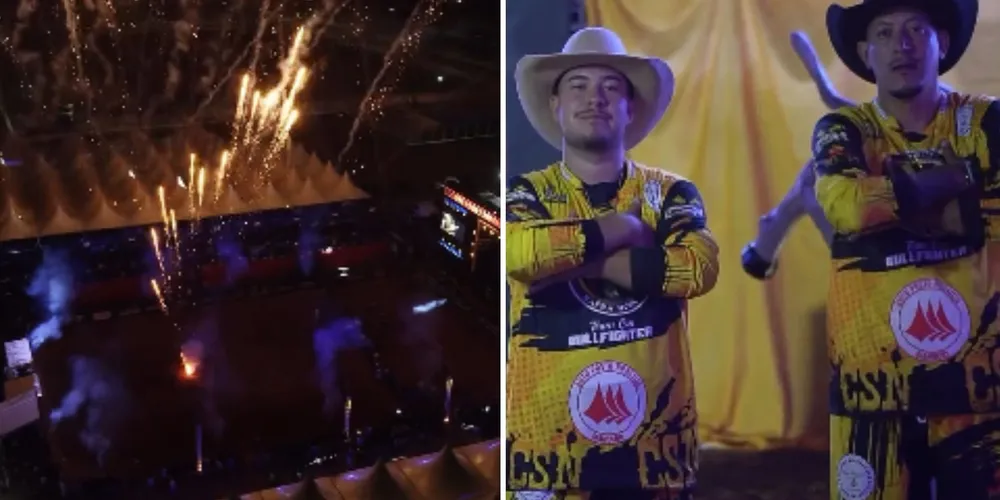 Além dos shows, o rodeio profissional será realizado todos os dias