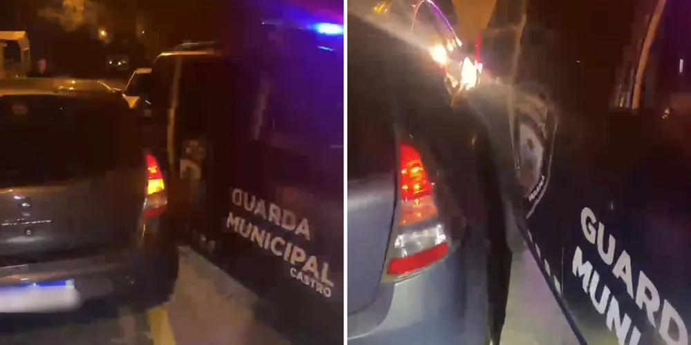 Motorista colidiu contra a lateral do veículo