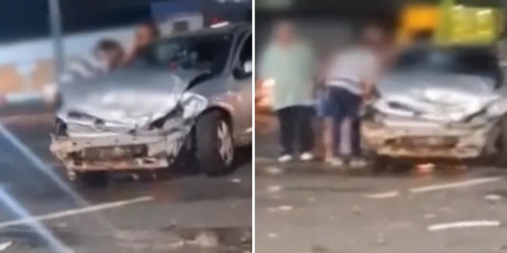 Ainda não há informações sobre feridos ou sobre a dinâmica da batida