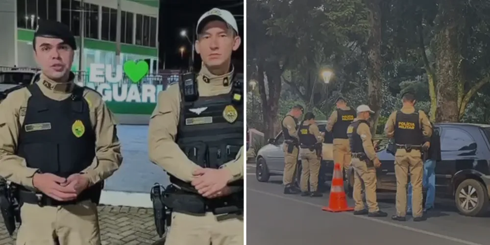 A ação começou às 17h e intensifica o policiamento ostensivo na cidade