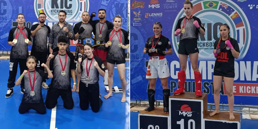 A competição reuniu cerca de 300 atletas de diversas regiões do Brasil