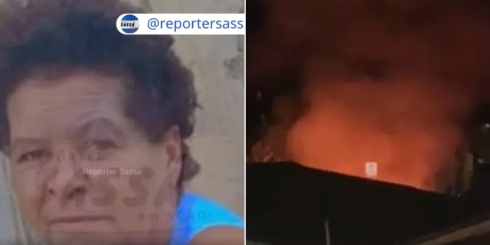 Josiane foi encaminhada em estado gravíssimo ao hospital, mas não resistiu