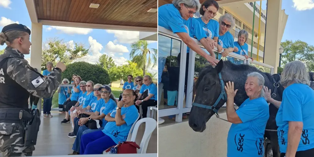A atividade ocorreu na tarde desta quinta-feira (19)