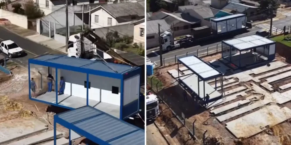 Na sexta-feira (24), mais módulos devem chegar ao local