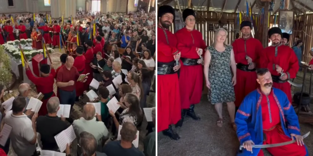 A programação reuniu fiéis e visitantes em uma imersão cultural única no Centro-Sul do Paraná