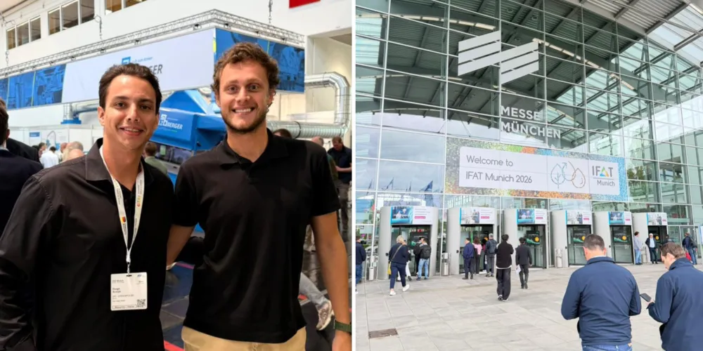 A ACIPG foi representada pelo diretor de Meio Ambiente, Diogo Araújo, e pelo diretor de ESG, Lucas Gebeluca