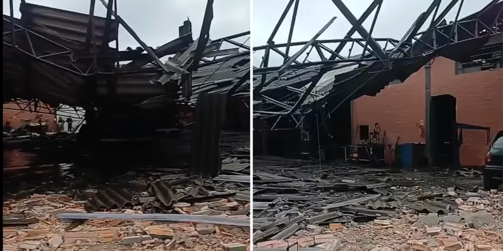 As causas do desabamento ainda serão apuradas pelas autoridades competentes