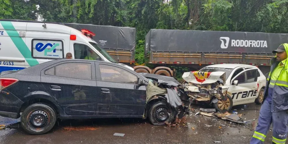 As causas da colisão ainda não foram divulgadas