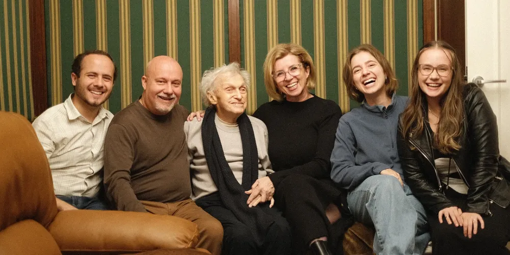 Giana Althaus junto de sua família