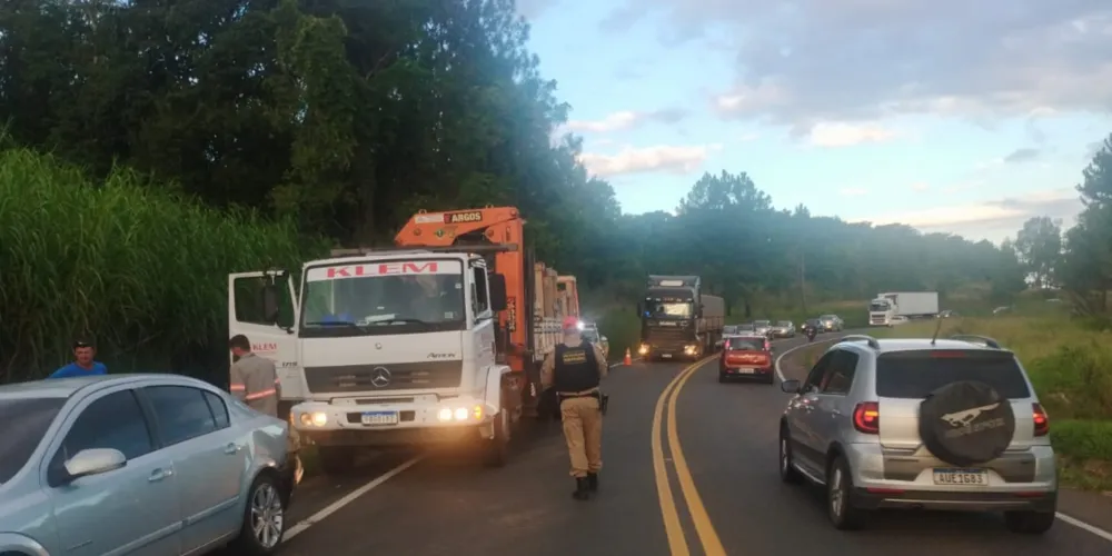 Apesar do susto, ninguém ficou ferido