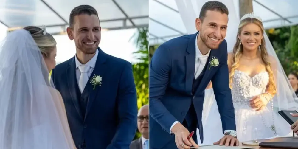 Matheus Vicente Correia, de 24 anos, morreu após a cerimônia de seu casamento