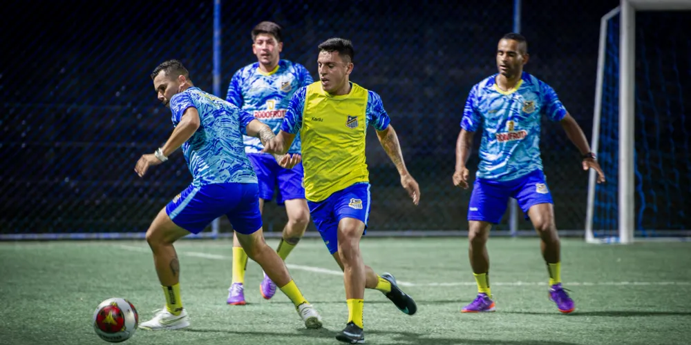 O RodoFut7 está se preparando para o Campeonato Metropolitano, que começa em maio, em Curitiba.