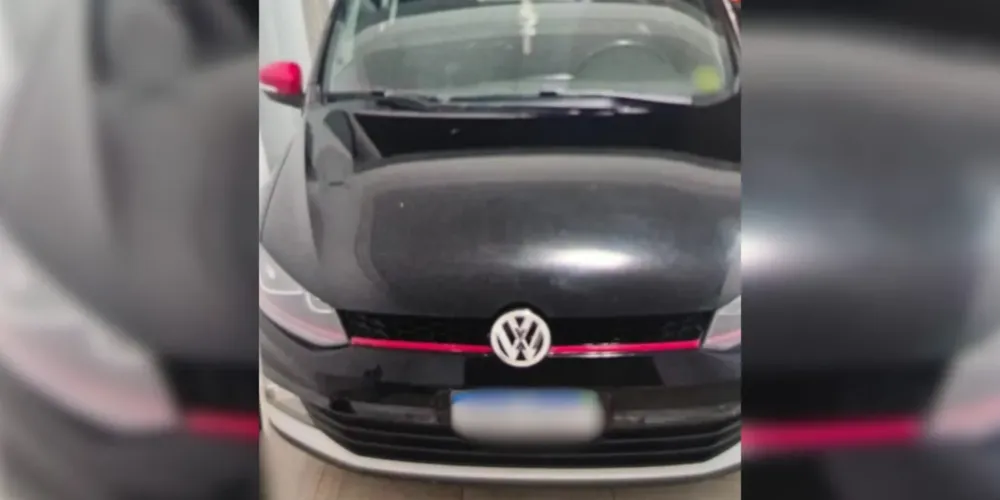 O carro foi localizado pela Guarda Civil Municipal