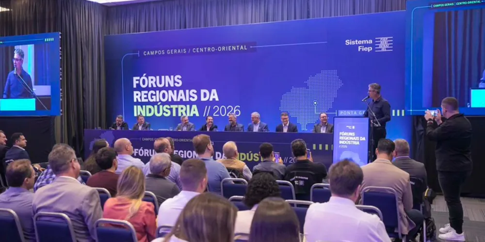 Encontro promovido pela Fiep reuniu 150 lideranças dos Campos Gerais
