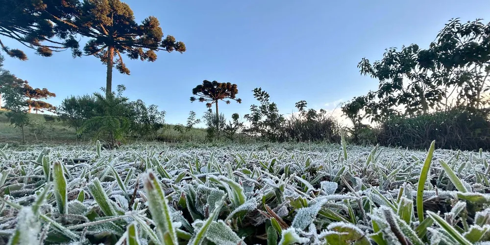 Baixas temperaturas serão notadas principalmente nas madrugadas e primeiras horas da manhã