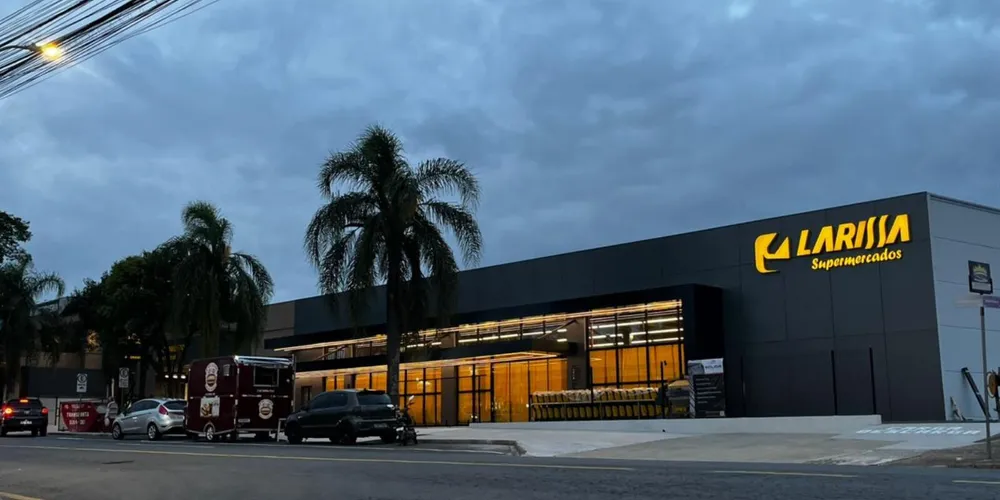 O Larissa Supermercados foi inaugurado em fevereiro de 2026