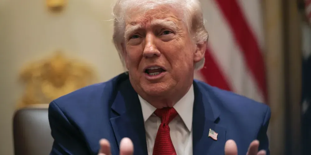 O presidente dos EUA, Donald Trump