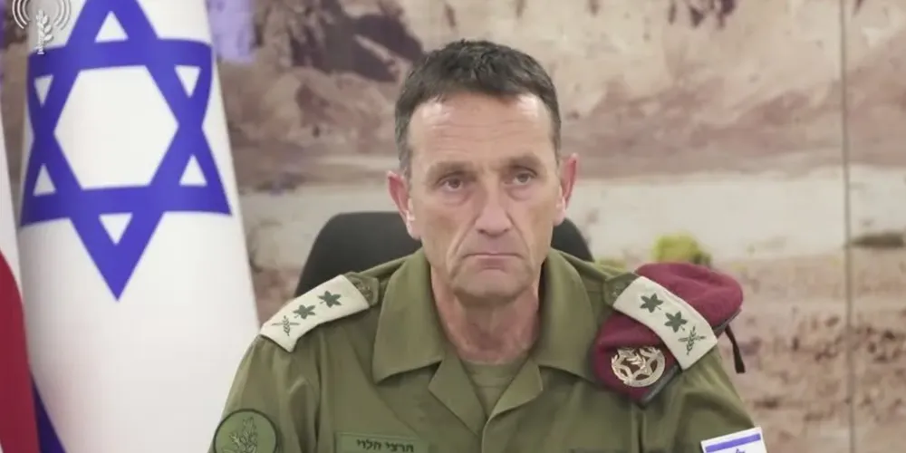Chefe do exército de israelense, o general Herzi Halevi