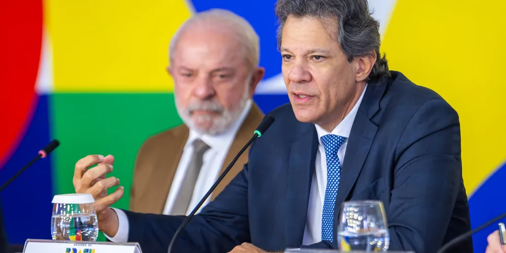 Presidente Lula e Fernando Haddad