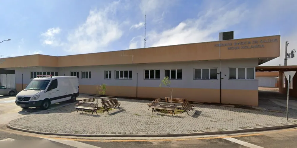 Unidade de saúde em Carambeí